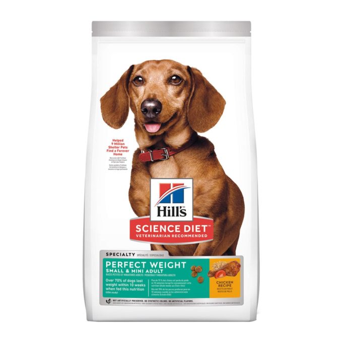 Science diet weight perfect small food dog adult dry mini hills hill chicken pet foods brand breed Is science diet a good dog food
