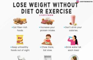 Lose Weight Without Exercise: Simple Strategies for Success How to lose weight without working out
