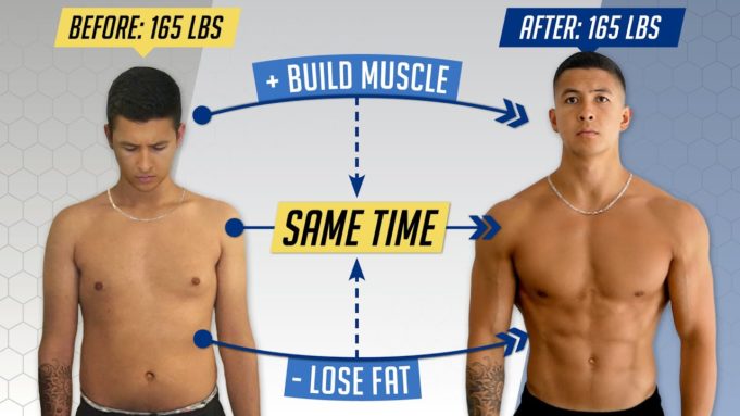 Losing mensfitnessbeat Building muscle and losing weight at the same time