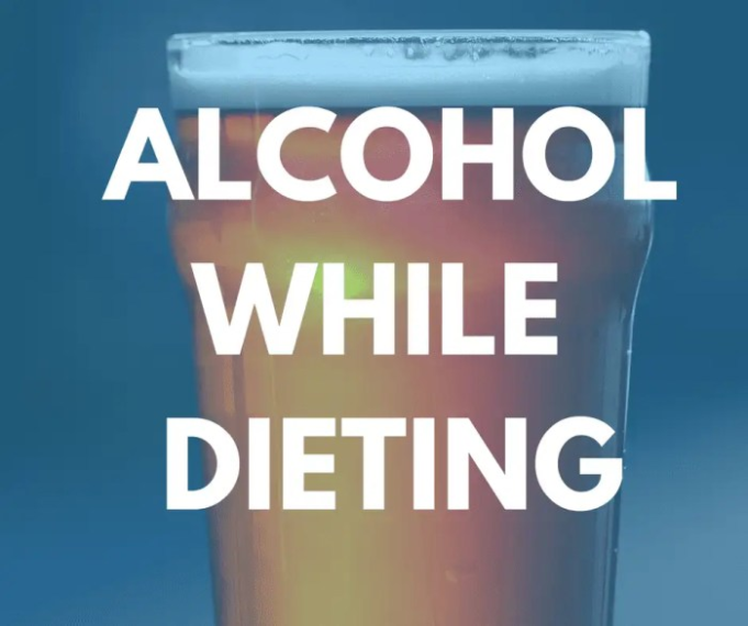 What diet can you drink alcohol